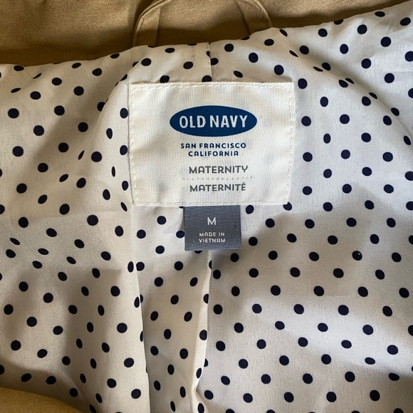 Maternity trench coat jacket medium - Picture 3 of 3